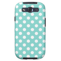 Point de polka bleu de Tiffany