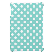 Point de polka bleu de Tiffany