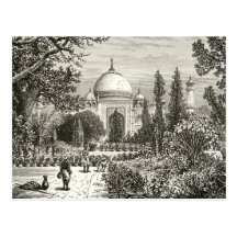 Point de repère de site d'héritage d'Âgrâ Inde de  Cartes Postales