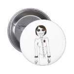 Point déplaisant badge avec épingle
