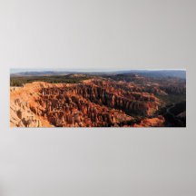 Point d'inspiration au lever de soleil, canyon de  posters