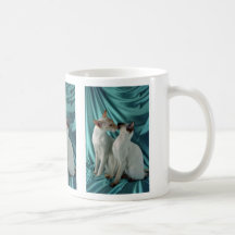 Point siamois et rouge et point de joint mugs