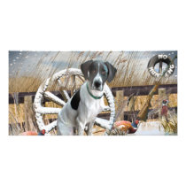 Pointer No Hunting Photo Card