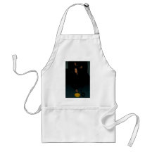 POINTING DOWN APRON