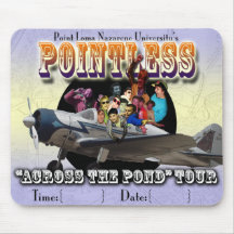 Pointless Europe Tour Mouse Mats