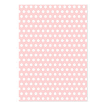 Pois blanc sur pâle - rose modèles de cartes de visite