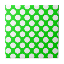 Pois sur le vert carreau