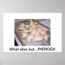 Poish Food, Poster, Pierogi, International,Polish