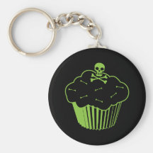 Poison Cupcake Key Chain