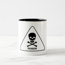 poison drink coffee mug