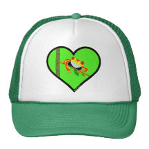 poison frog hat
