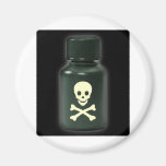 poison refrigerator magnet