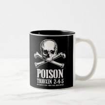 Poison Zombie Trioxin 3-4-5 Dawn of the Dead Coffee Mugs