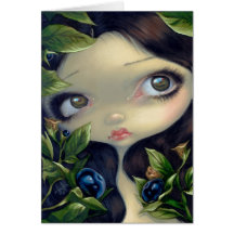"Poisonous Beauties I: Belladonna" Greeting Card
