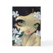 Poisonous Beauties II White Oleander Greeting Card