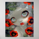 Poisonous Beauties III: Opium Poppy ART PRINT