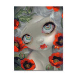"Poisonous Beauties III: Opium Poppy" Postcard