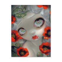 "Poisonous Beauties III: Opium Poppy" Postcard
