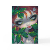 "Poisonous Beauties IV: Poison Ivy" Greeting Card