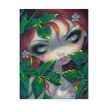 "Poisonous Beauties IV: Poison Ivy" Postcard