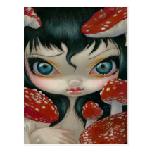 "Poisonous Beauties VI: Fly Agaric" Postcard