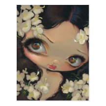 "Poisonous Beauties VII: Hemlock" Postcard
