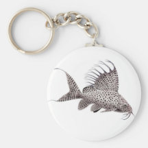 Poisson-chat Keychain d'eupterus de Synodontis Porte-clés
