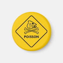 Poisson Refrigerator Magnets