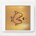 Poisson rouge Bigfish Smallfish mousepads