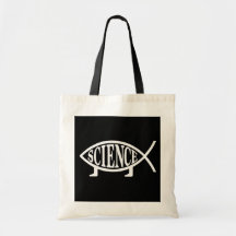 Poissons de la Science Sac De Toile