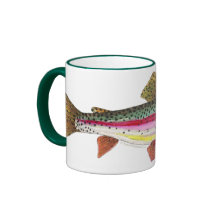 Poissons de truite arc-en-ciel mug