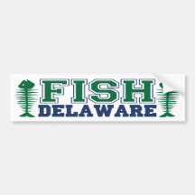Poissons Delaware Adhésif Pour Voiture