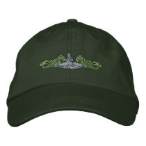 Poissons et bateau chapeaux brodés