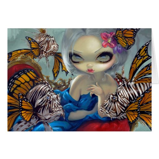 "Poissons Volants: Le Poisson" Greeting Card