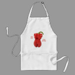 Poivre de piment d'un rouge ardent tabliers