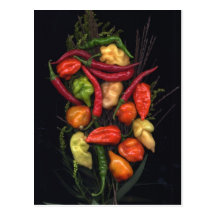 Poivrons Carte Postale