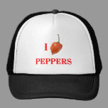 Poivrons I (de coeur) chapeaux
