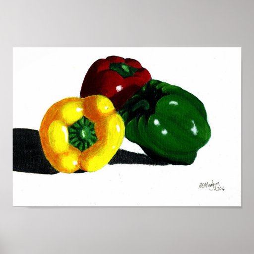 Poivrons Posters