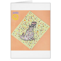 poke a dot seal greeting card