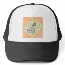 poke a dot seal trucker hat