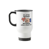 poke a heart out mug