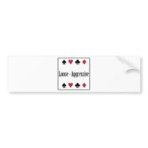 ** POKER ADDICT ** BUMPER STICKER