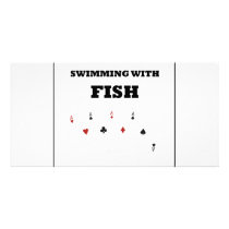 Poker Addict Photo Card Template