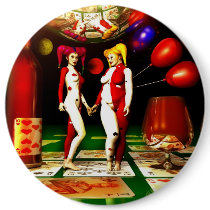 Poker art Pool Games cards, calendars Pins