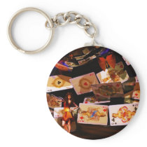 Poker art Pool Games cards, calendars Keychains
