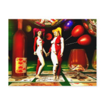 Poker art Pool Games cards, calendars Postcard