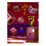 Poker art post cards