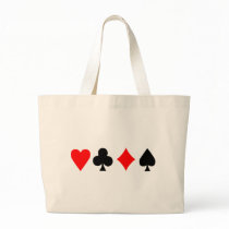Poker Tote Bags