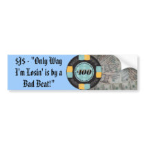 Poker Bumper Sticker