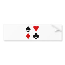 Poker Bumper Stickers